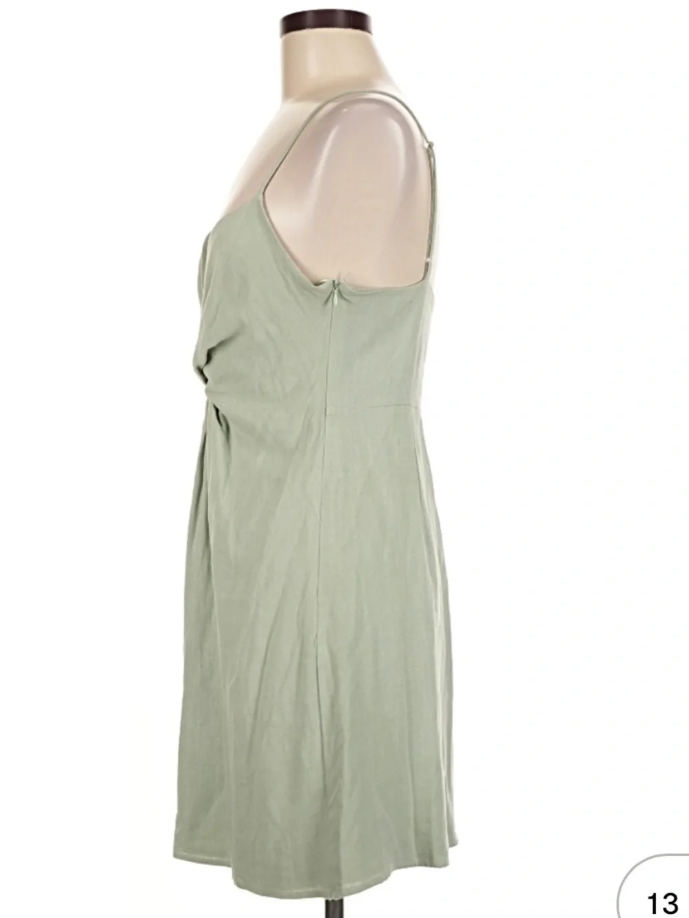 Promesa Seagrass Strapy Surplice Bust Dress. Size S, M, L